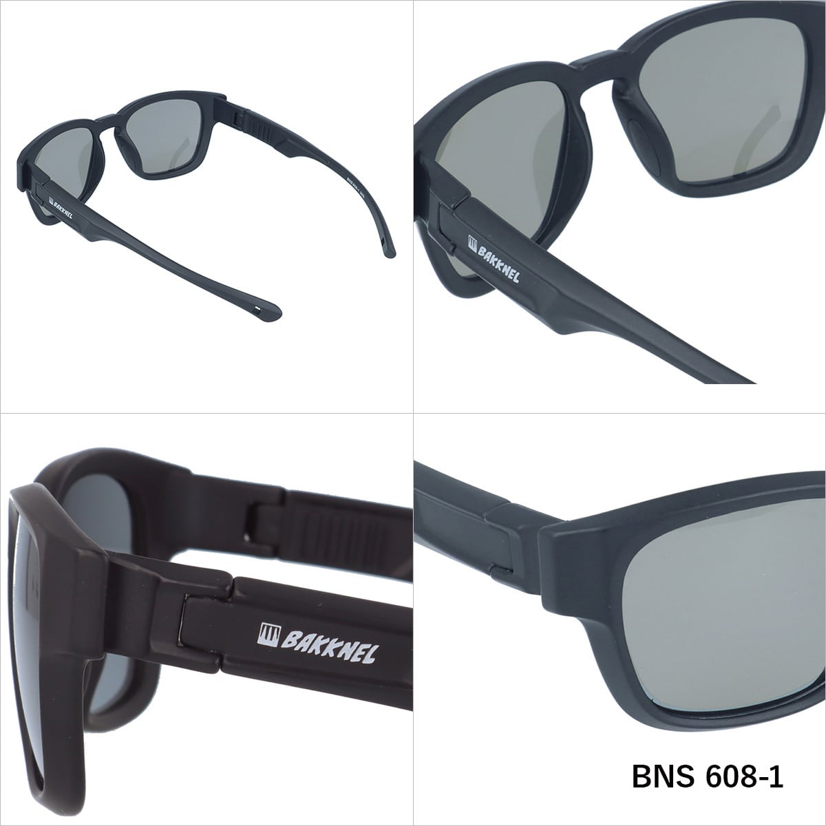 【BAKKNEL】 偏光 フローティング サングラス BNS608