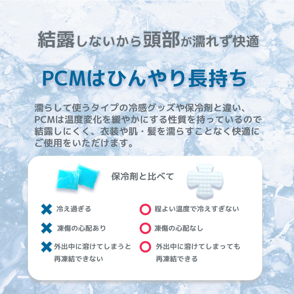 【allCool】 キャップクーラー 冷感 AC-CC002-CL