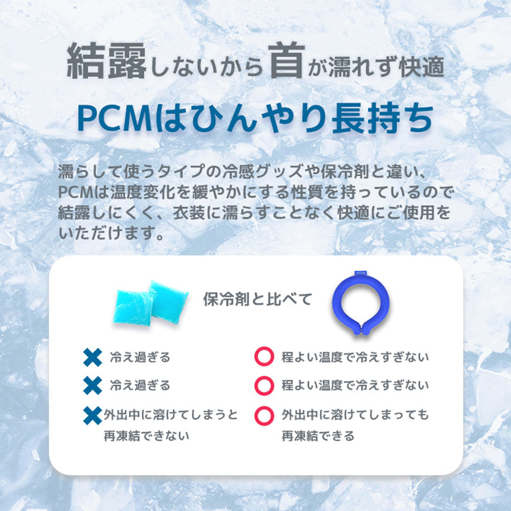 【allCool】 18℃ クールネック 冷感 AC-PCM008