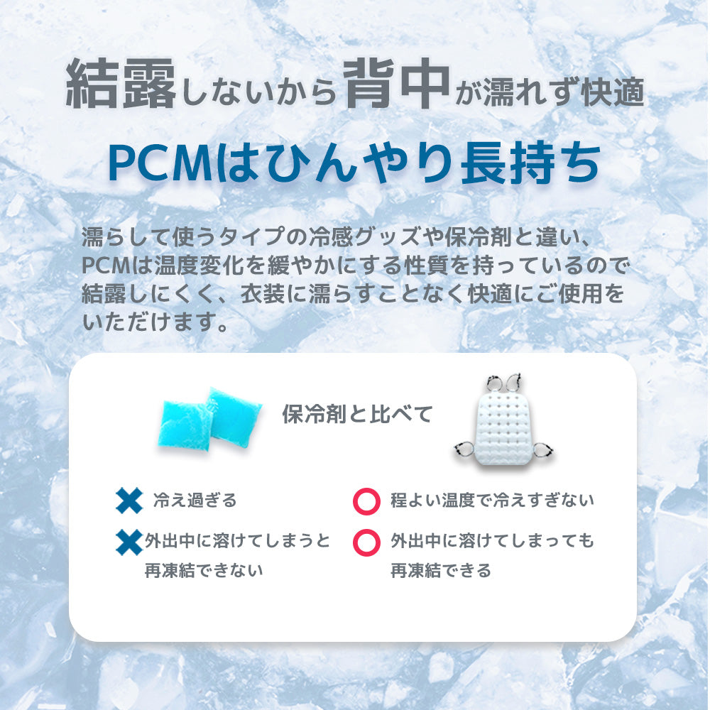 【allCool】 リュックサッククーラー 28℃ 冷感 AC-RSC003