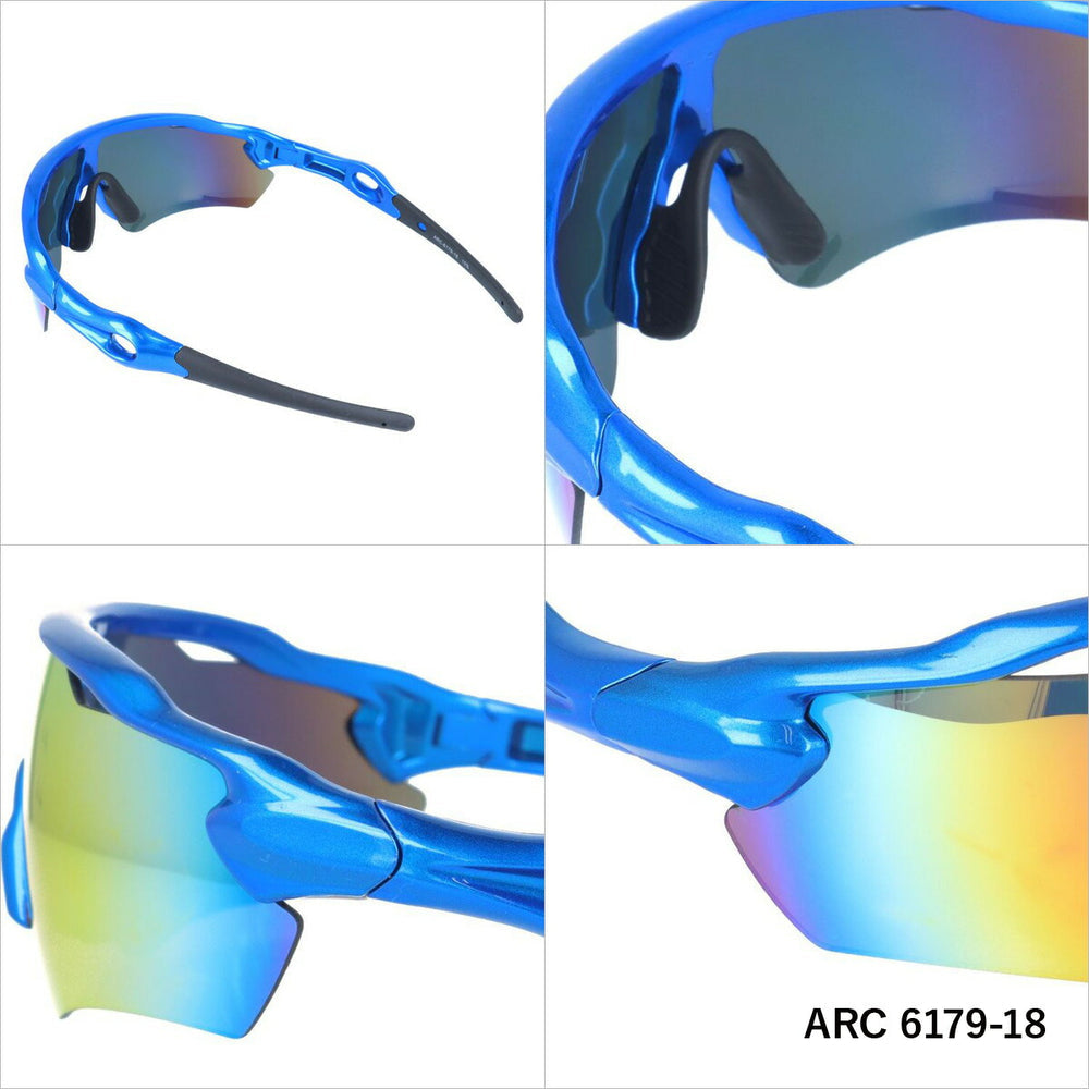 【ARC STYLE】 スポーツサングラス ARC6179