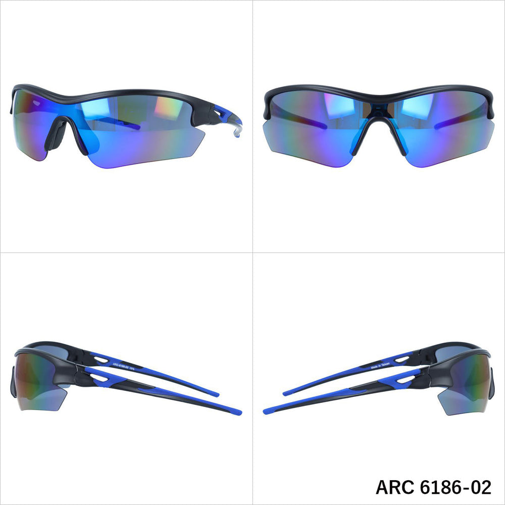 【ARC STYLE】 スポーツサングラス ARC6186