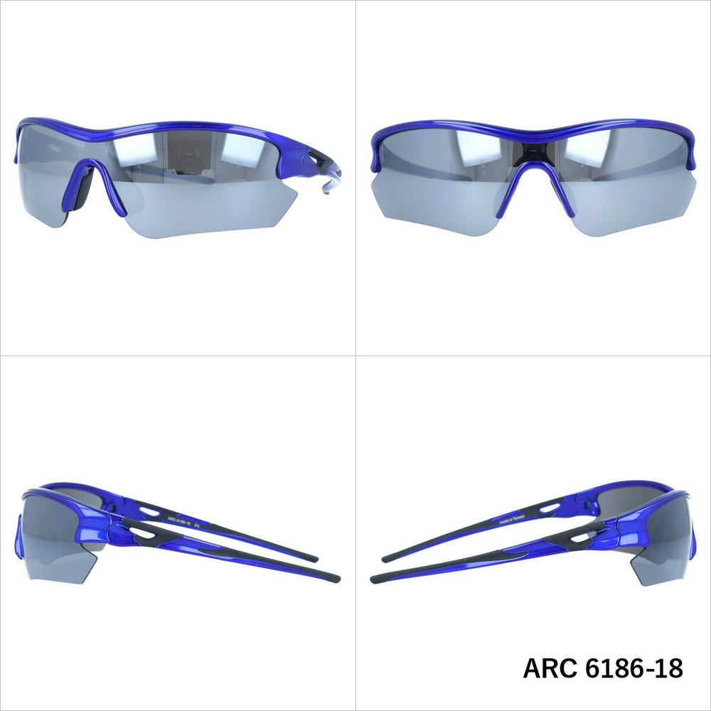 【ARC STYLE】 スポーツサングラス ARC6186