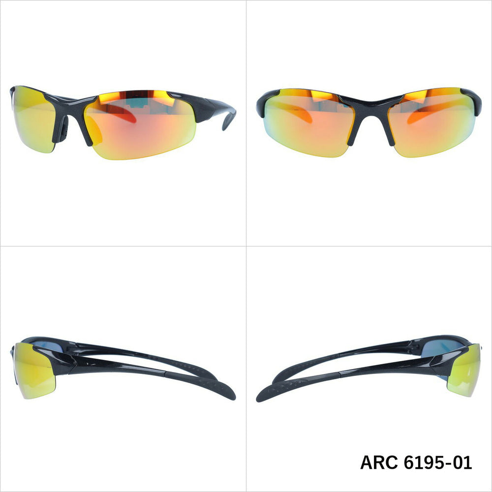【ARC STYLE】 スポーツサングラス ARC6195