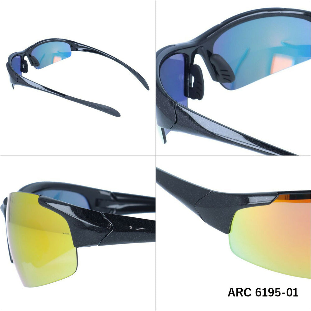 【ARC STYLE】 スポーツサングラス ARC6195