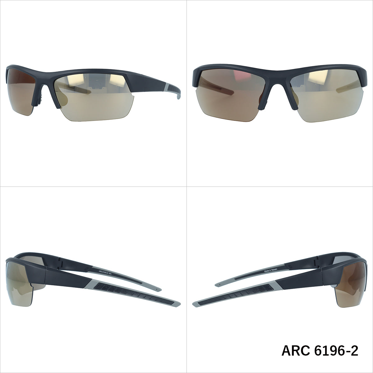 【ARC STYLE】 スポーツサングラス ARC6196