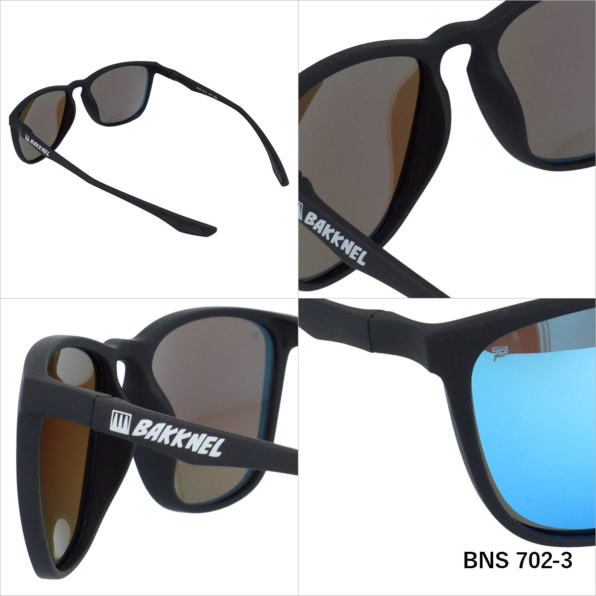 【BAKKNEL】 偏光 サングラス BNS702