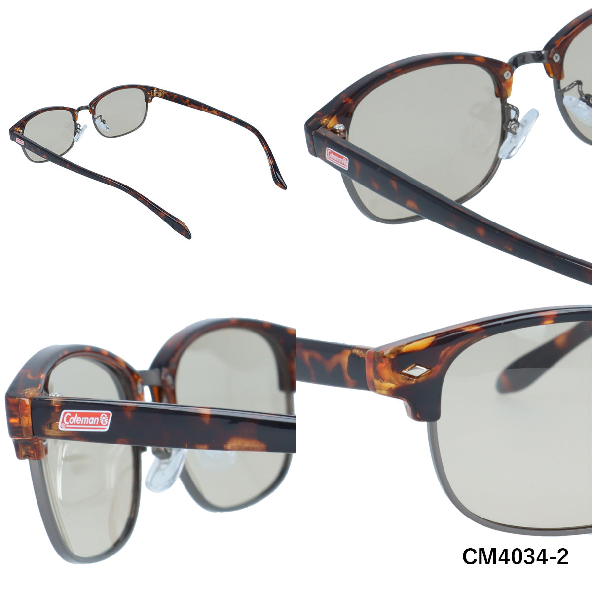 【Coleman】 偏光 サングラス CM4034