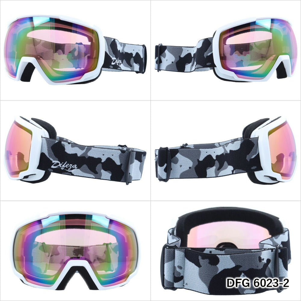 【DIFEZA】 スノーゴーグル VIENTO DFG6023