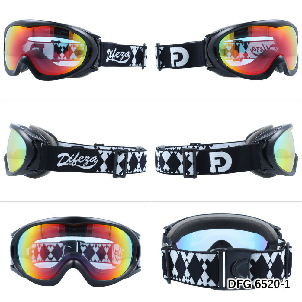 【DIFEZA】 スノーゴーグル RAPID DFG6520