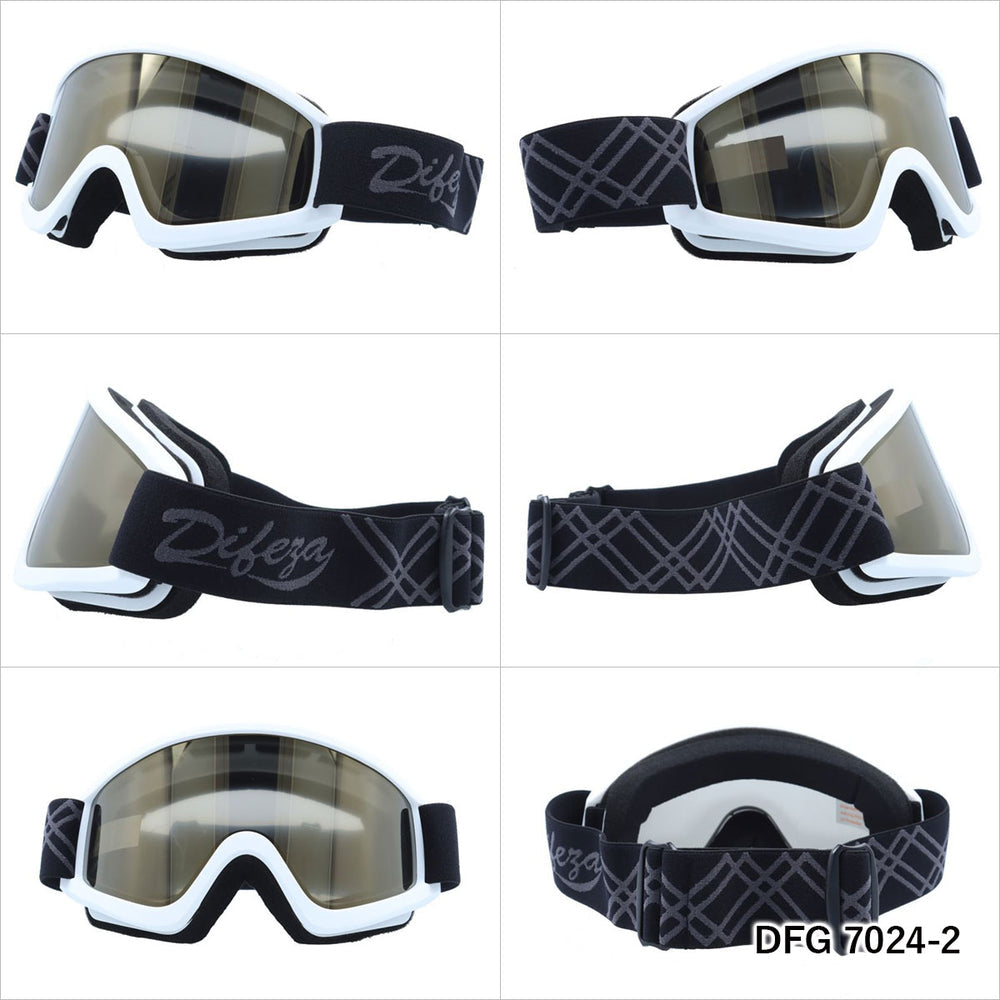 【DIFEZA】 スノーゴーグル SNAPPY DFG7024