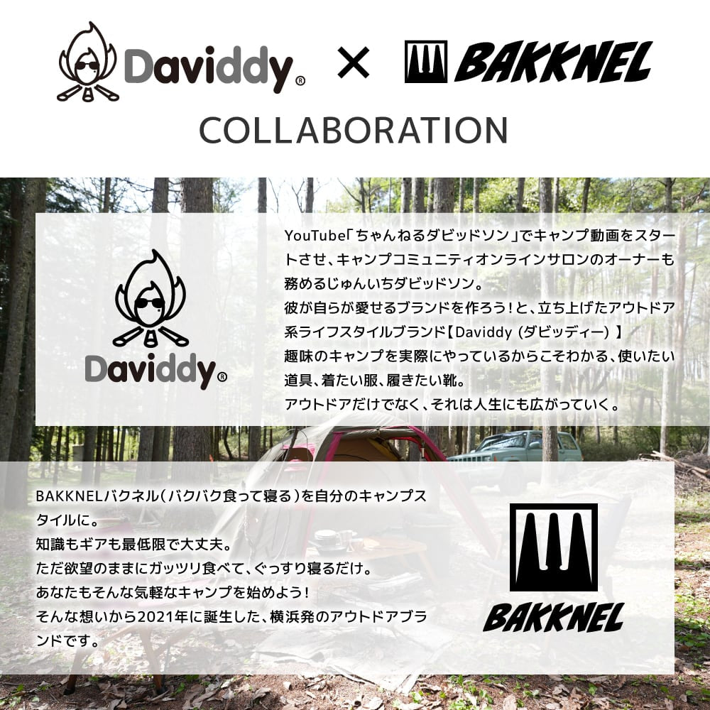 【Daviddy×BAKKNELコラボ】 森の椅子 DMIS001