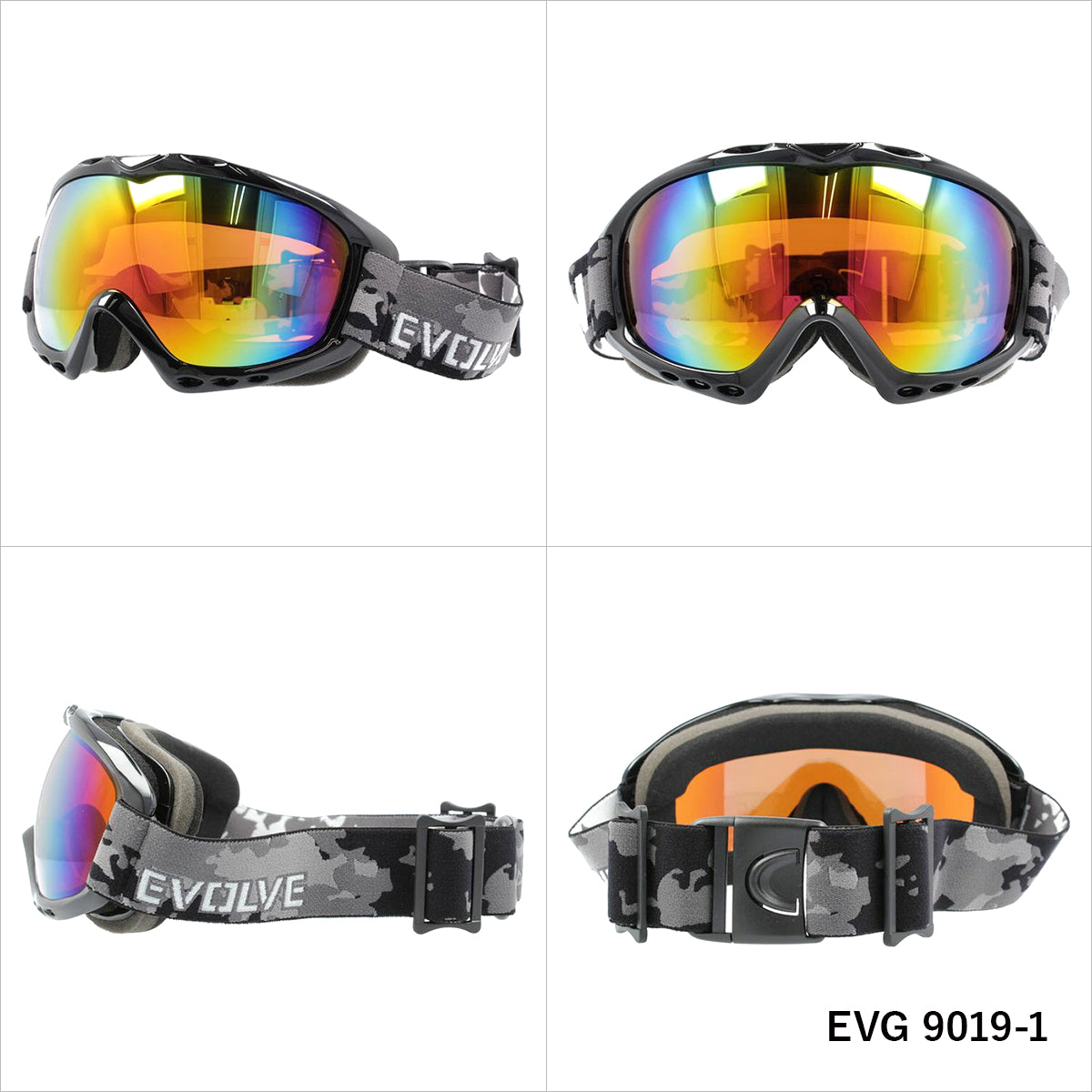 【EVOLVE】 スノーゴーグル WOLF EVG9019
