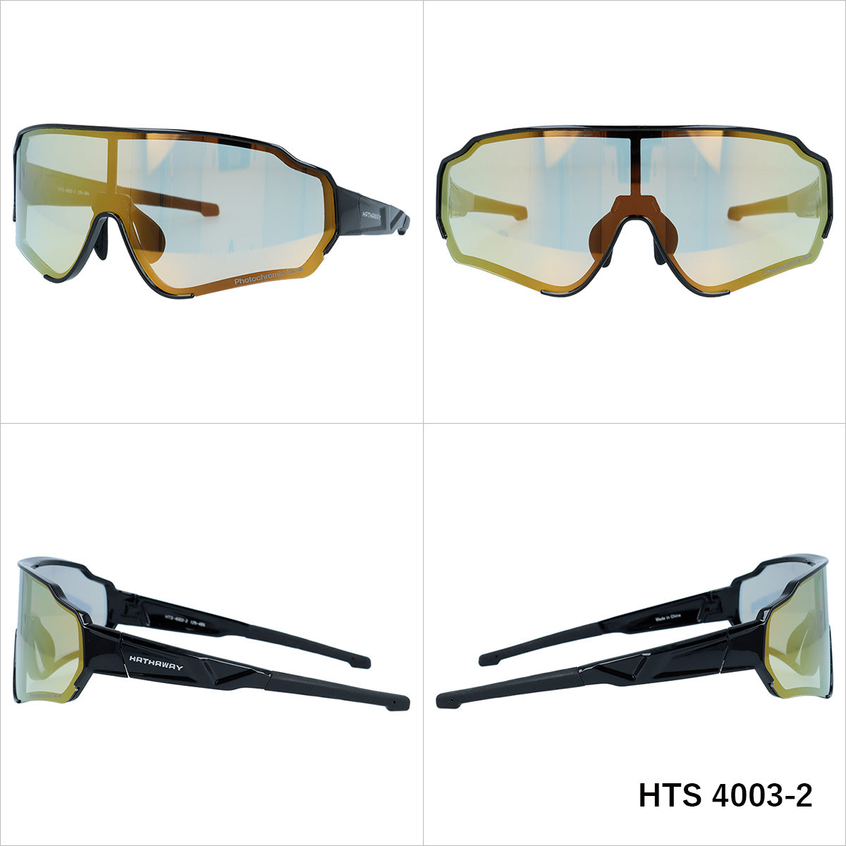 【HATHAWAY】 調光 サングラス HTS4003