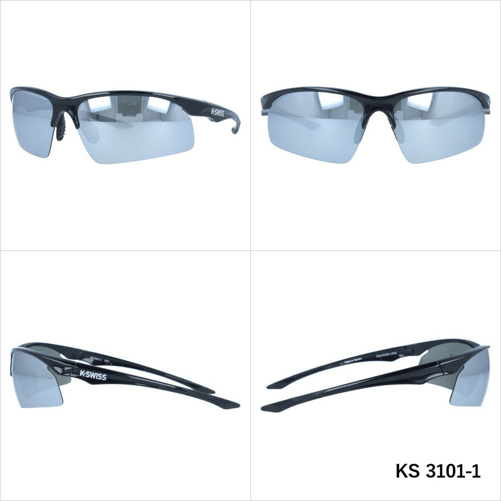 【K・SWISS】 偏光 スポーツサングラス KS3101