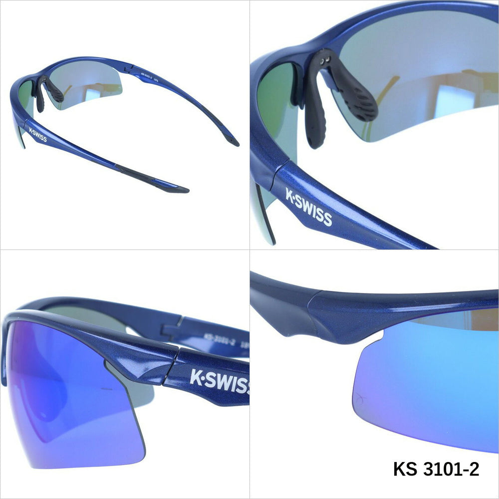 【K・SWISS】 偏光 スポーツサングラス KS3101