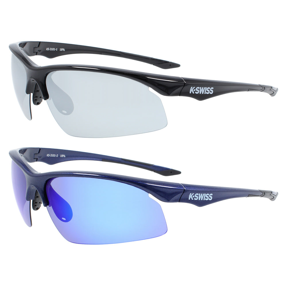 【K・SWISS】 偏光 スポーツサングラス KS3101