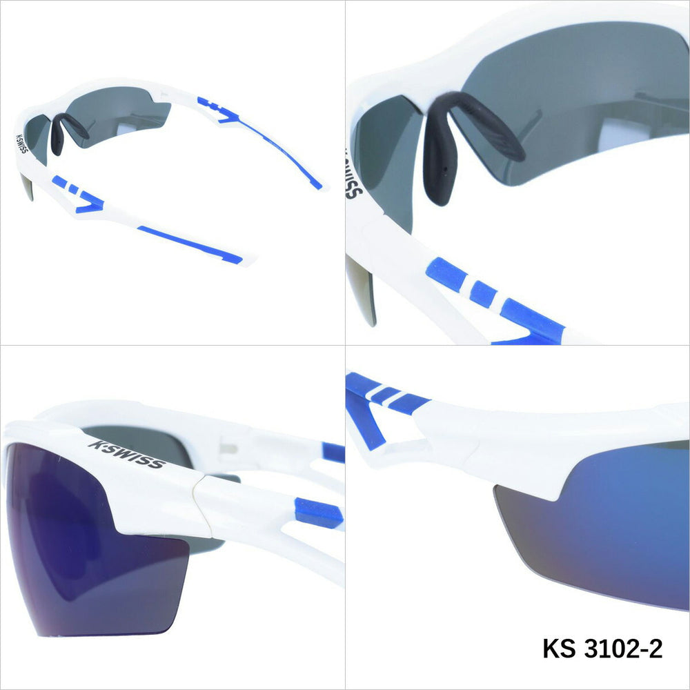 【K・SWISS】 偏光 スポーツサングラス KS3102