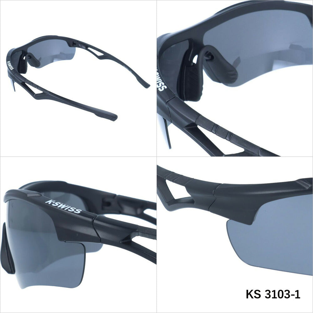【K・SWISS】 偏光 スポーツサングラス KS3103