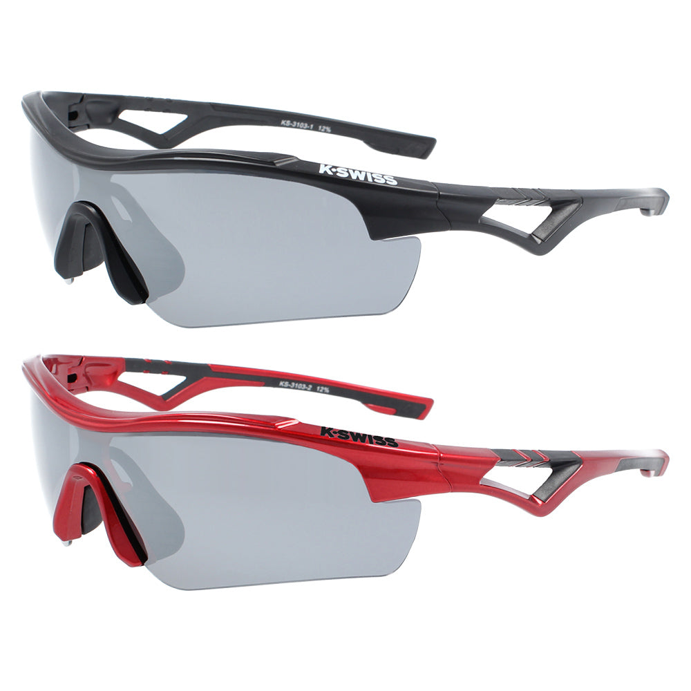 K・SWISS】 偏光 スポーツサングラス KS3103