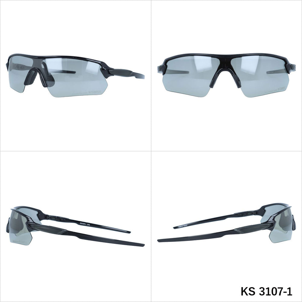 【K・SWISS】 偏光 スポーツサングラス KS3107