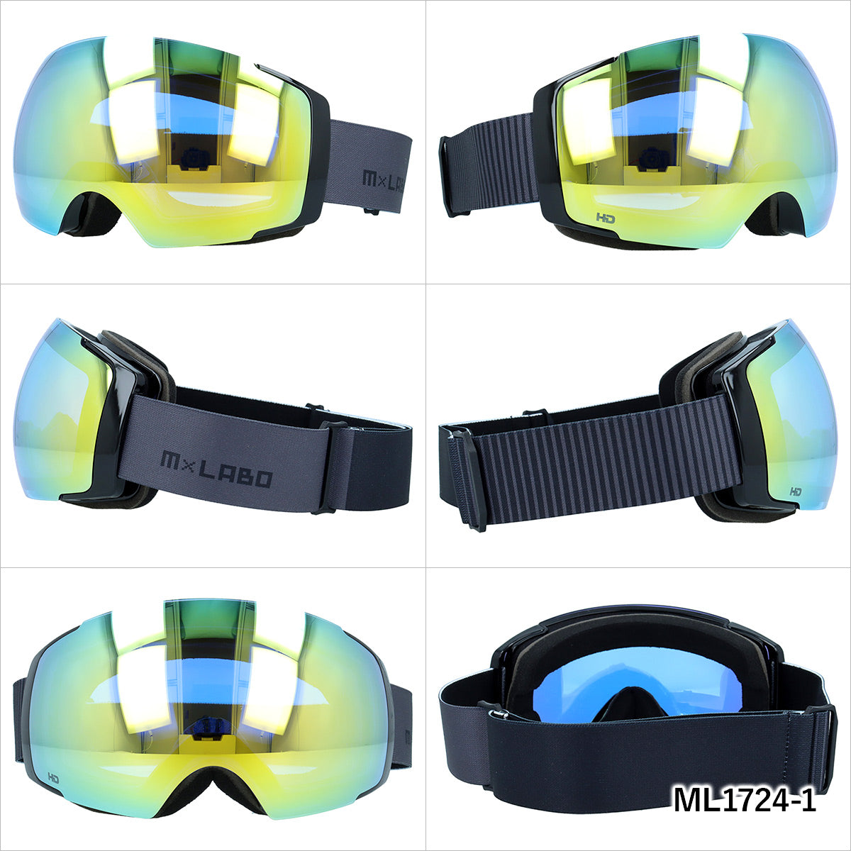 【M×LABO】 スノーゴーグル ML1724