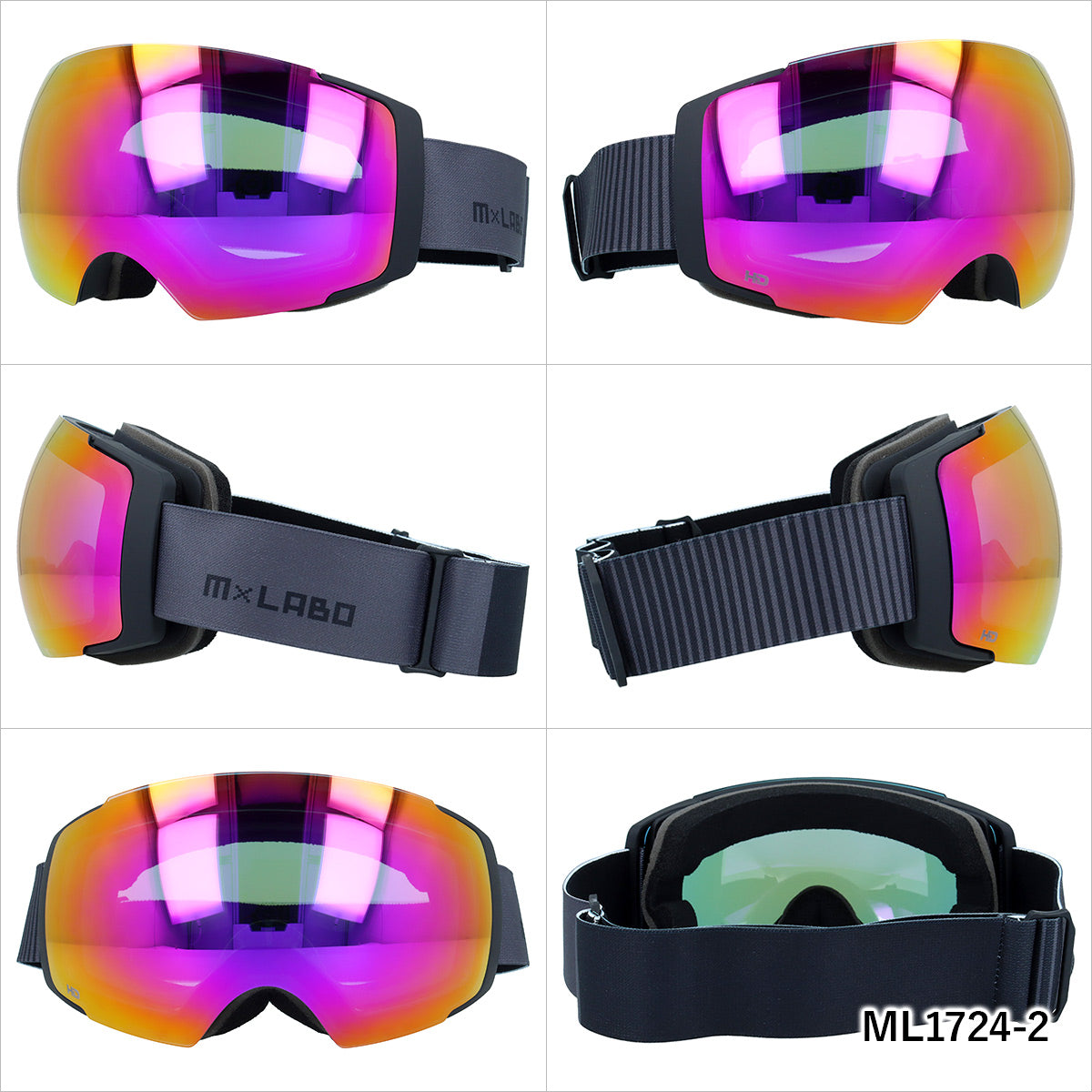 【M×LABO】 スノーゴーグル ML1724