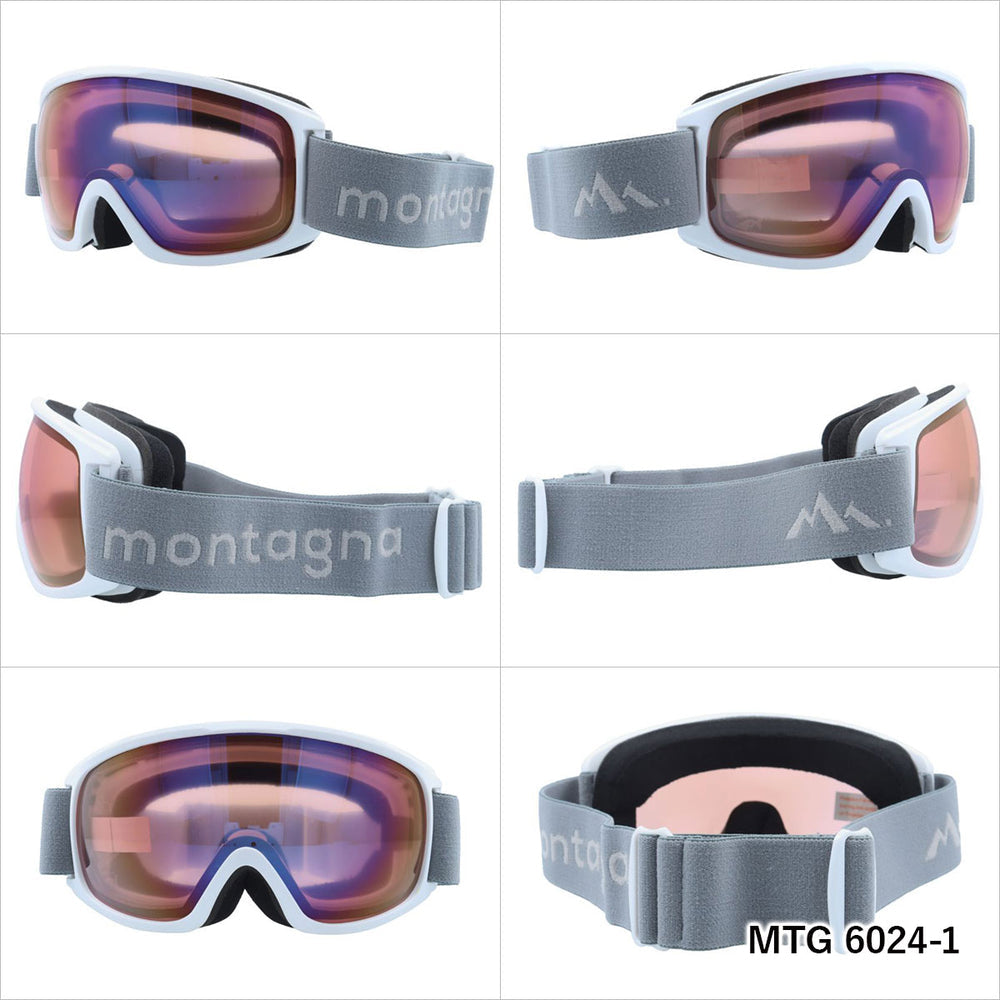 【montagna】 スノーゴーグル MEISSA MTG6024