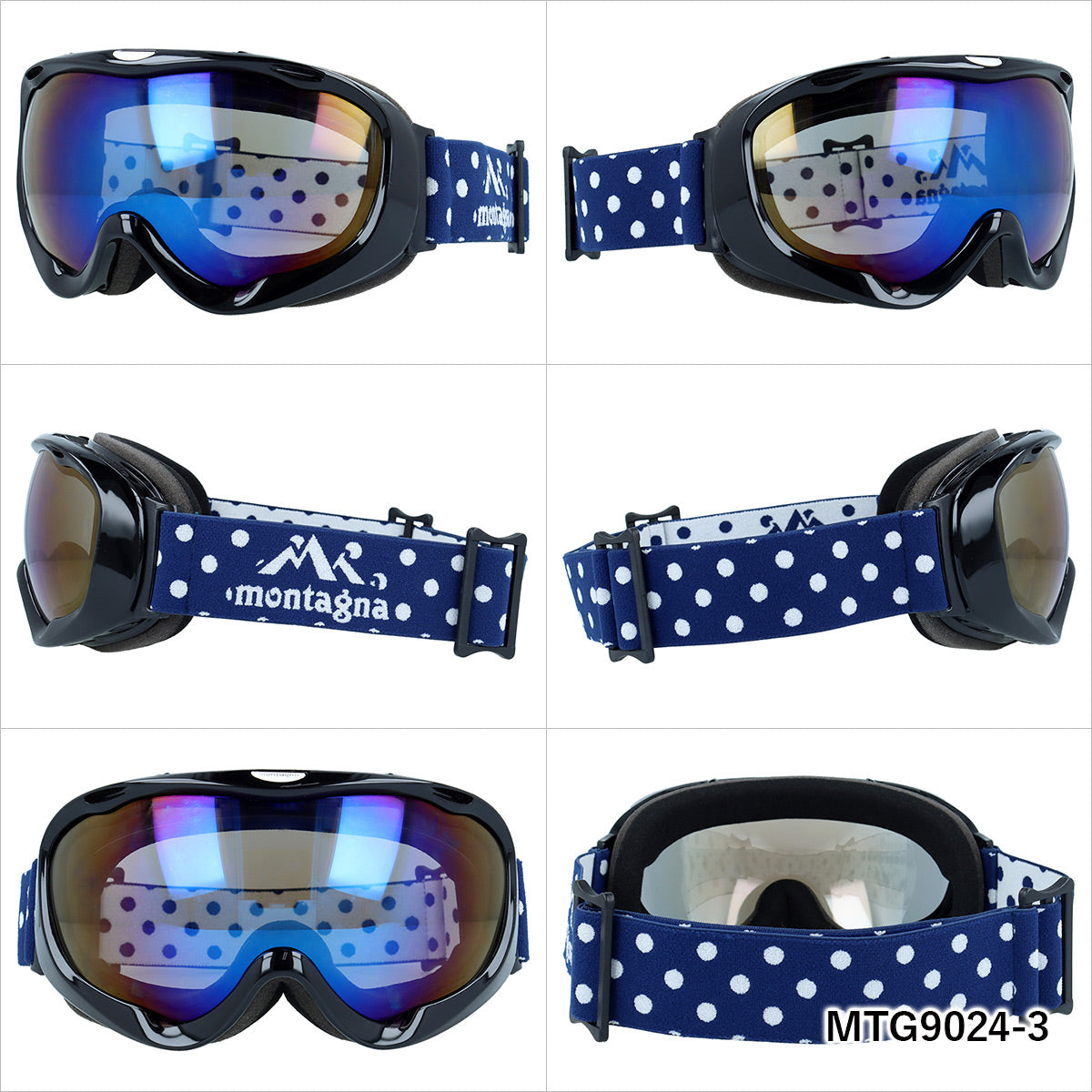【montagna】 スノーゴーグル ATRIA MTG9024