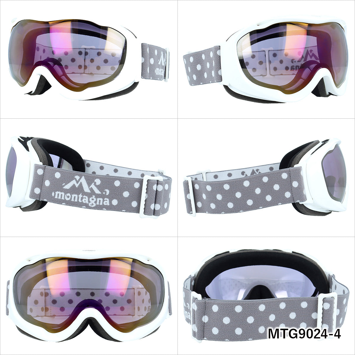 【montagna】 スノーゴーグル ATRIA MTG9024