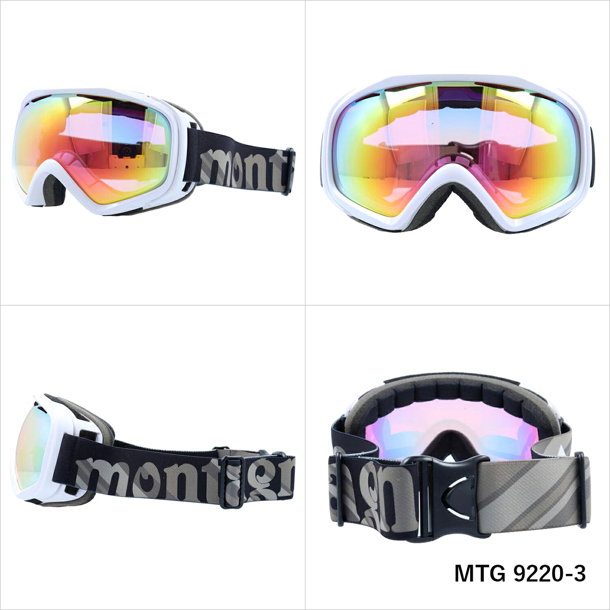 【montagna】 スノーゴーグル POLLUX MTG9220