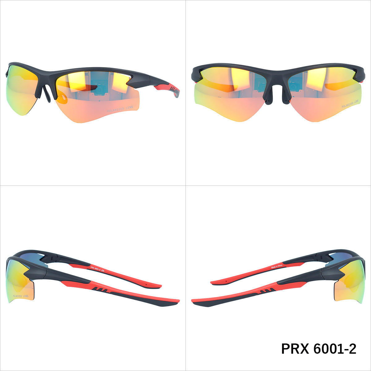【POLAREX】 偏光 スポーツサングラス PRX6001
