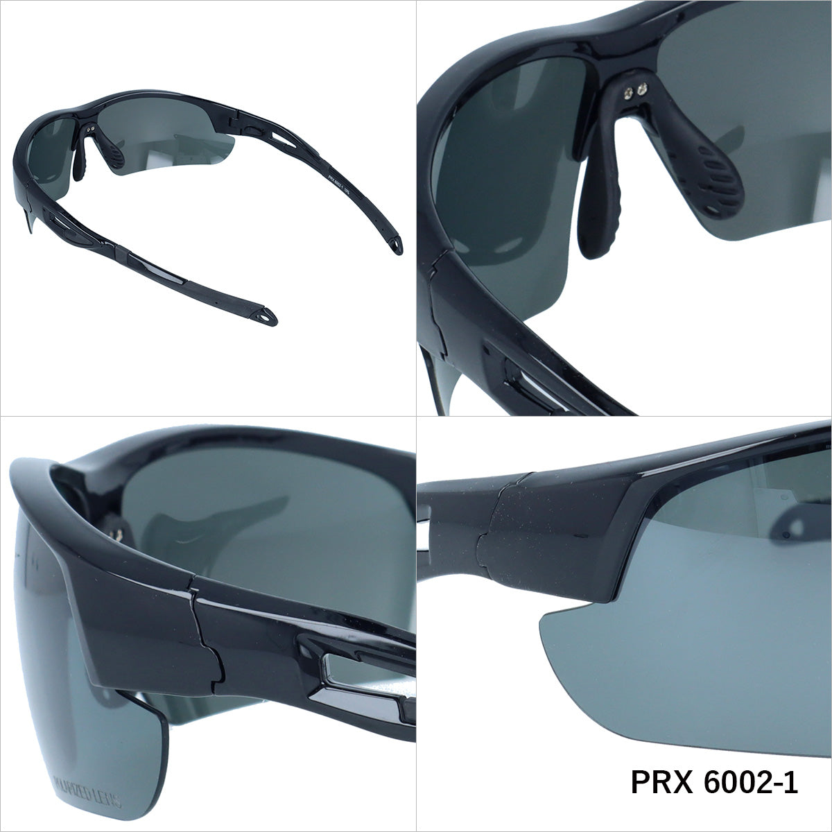 【POLAREX】 偏光 スポーツサングラス PRX6002
