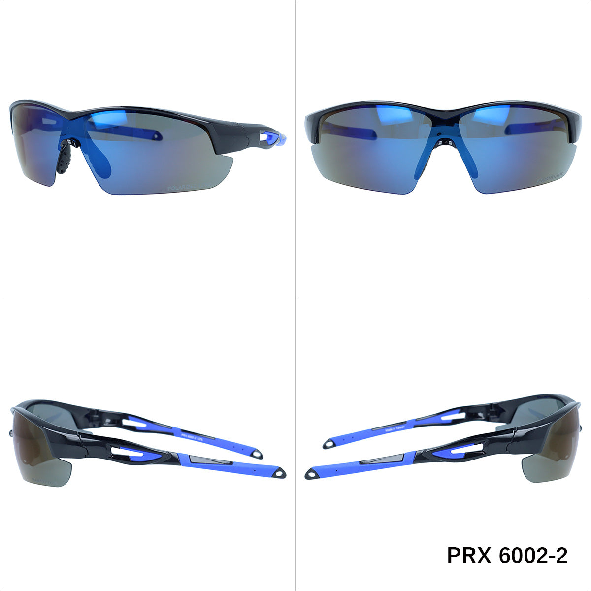 【POLAREX】 偏光 スポーツサングラス PRX6002