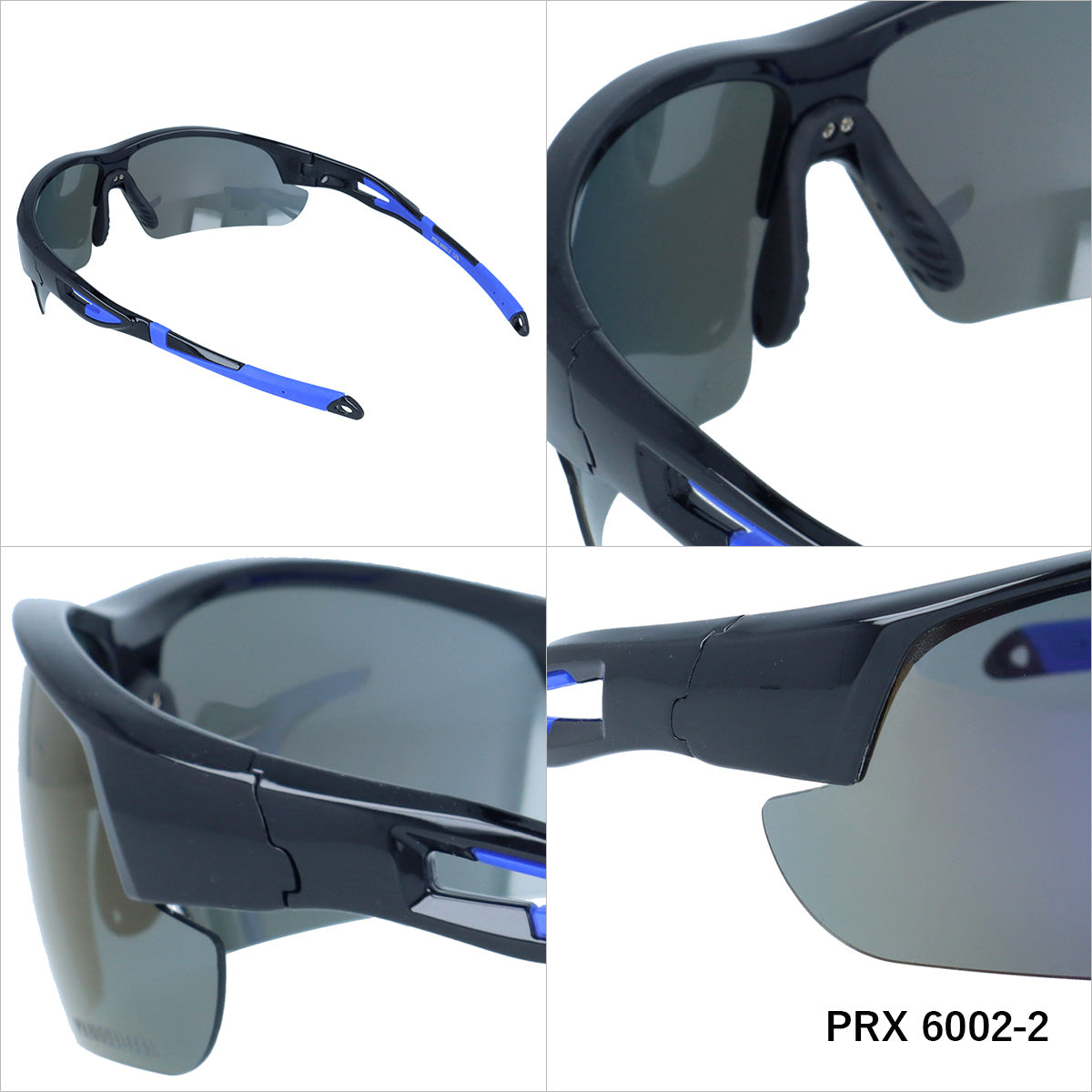 【POLAREX】 偏光 スポーツサングラス PRX6002
