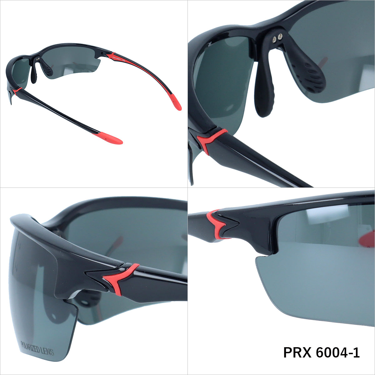 【POLAREX】 偏光 スポーツサングラス PRX6004