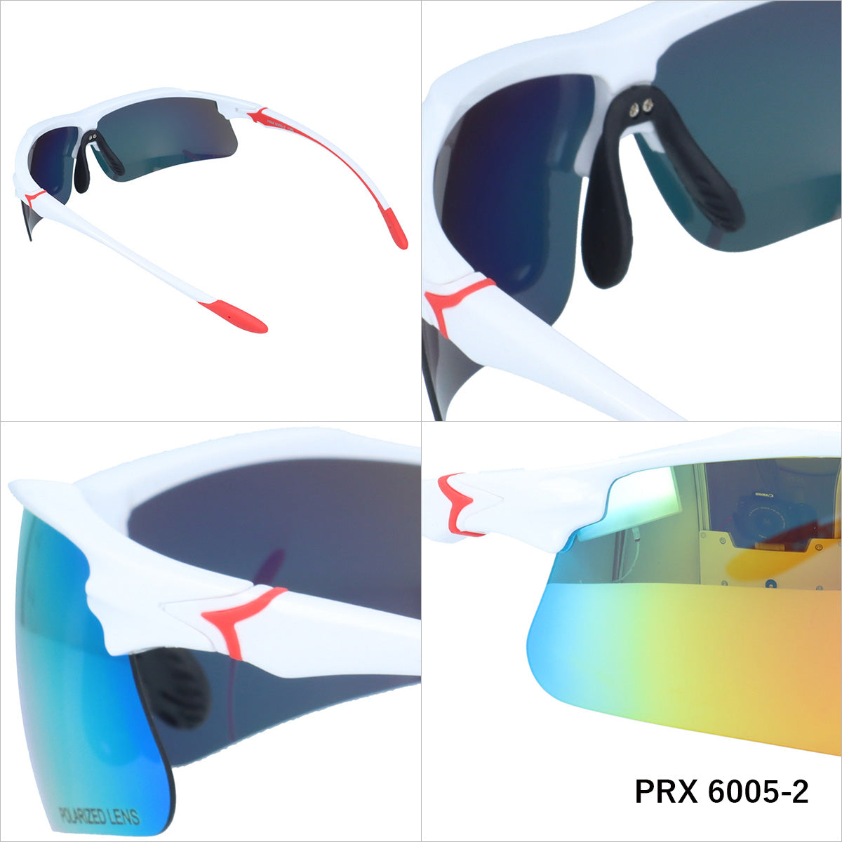 【POLAREX】 偏光 スポーツサングラス PRX6005