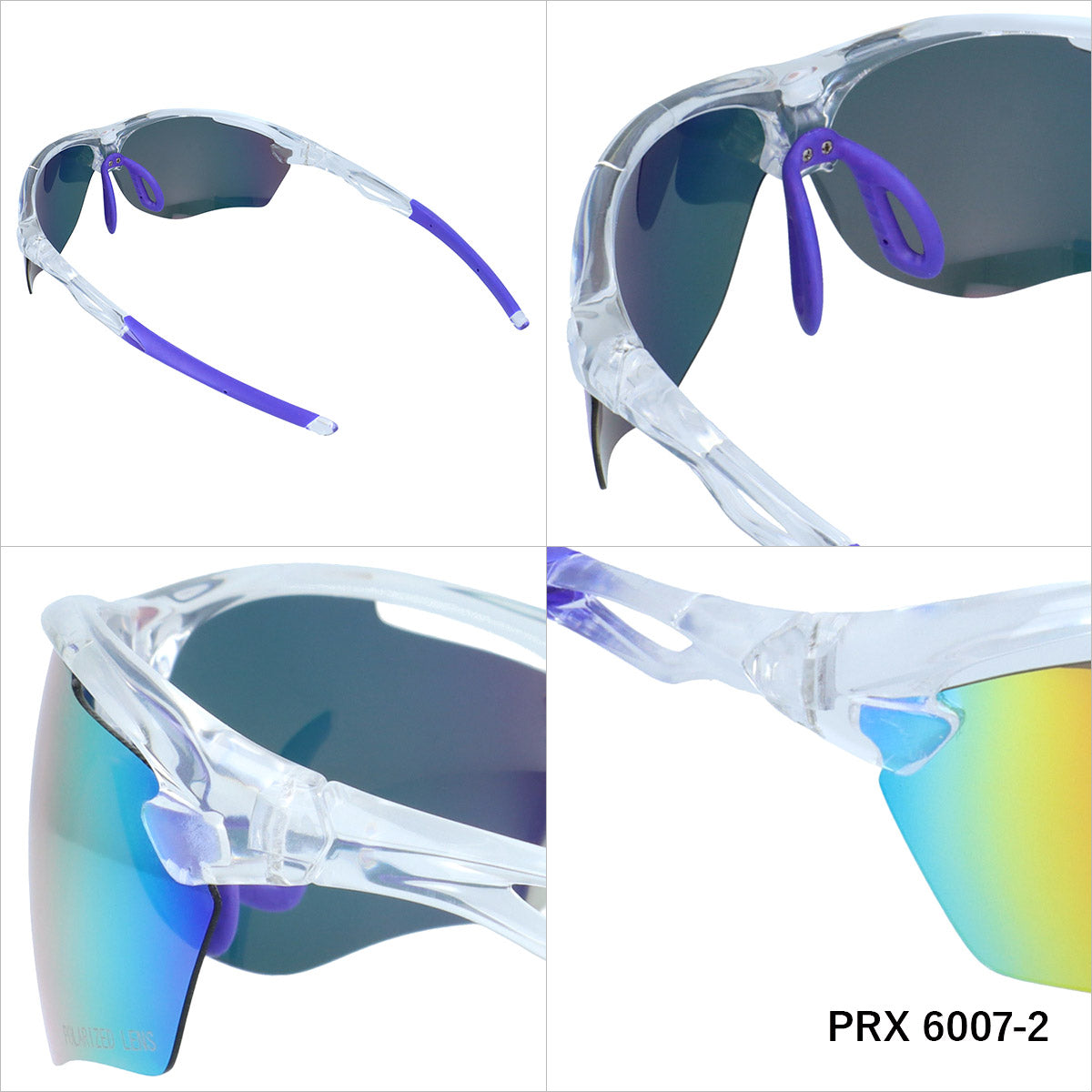 【POLAREX】 偏光 スポーツサングラス PRX6007