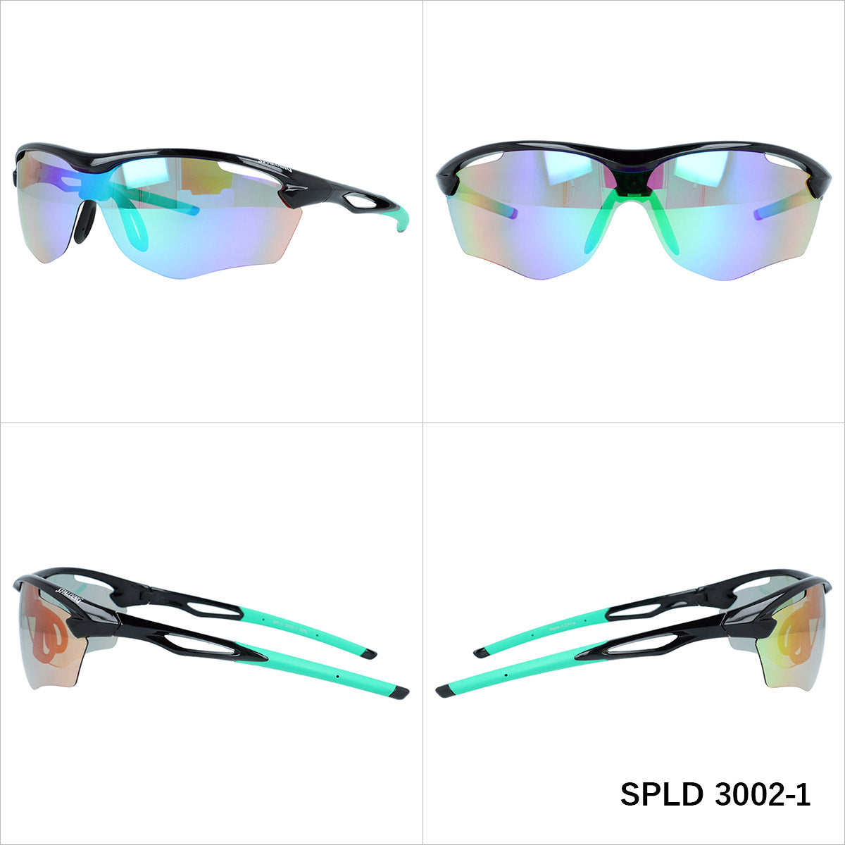 【SPALDING】 偏光 スポーツ サングラス SPLD3002