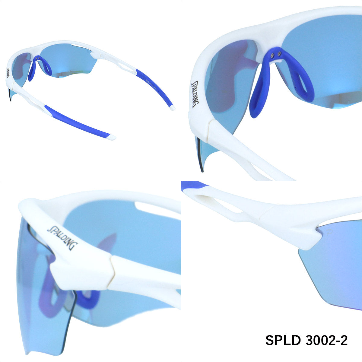 【SPALDING】 偏光 スポーツ サングラス SPLD3002