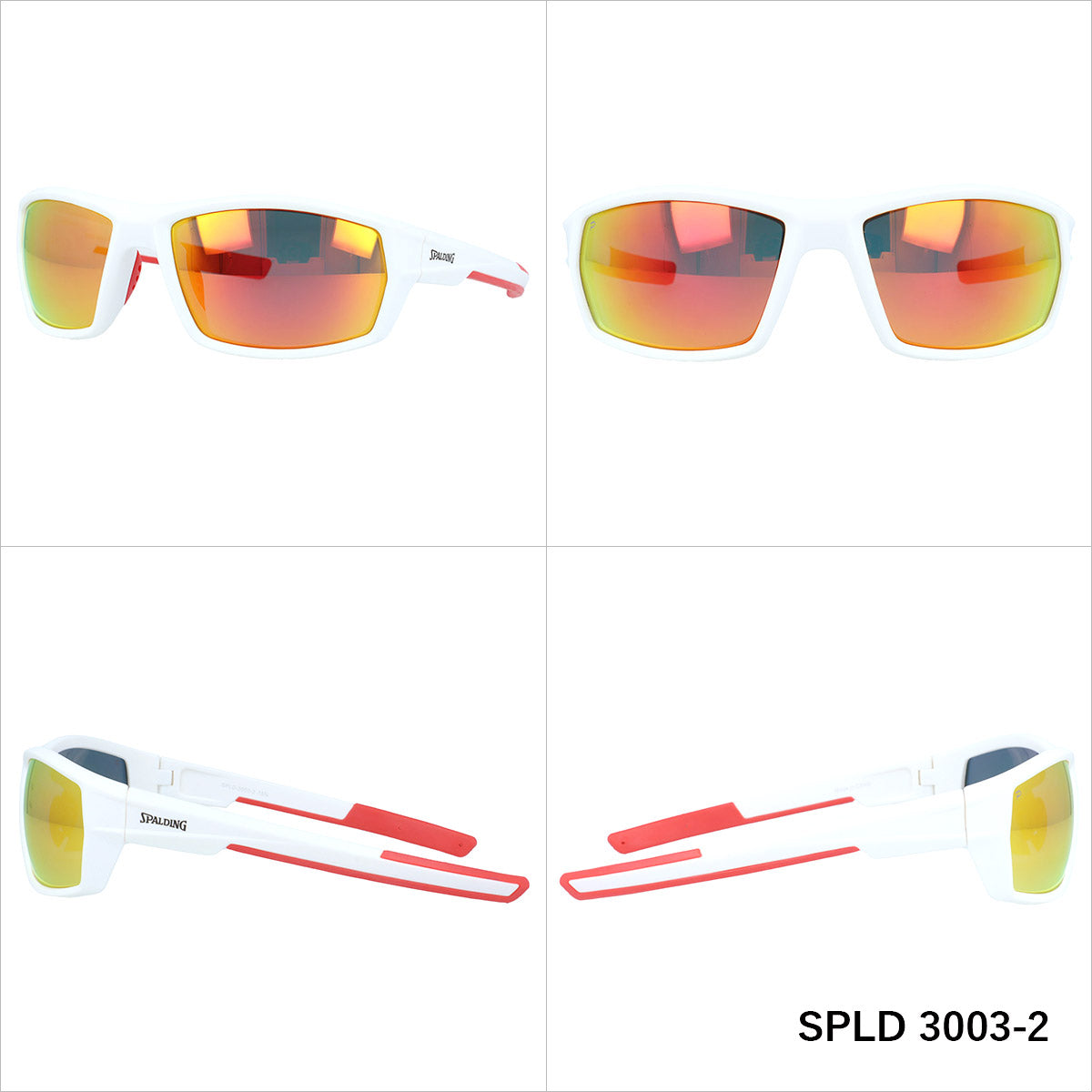 【SPALDING】 偏光 スポーツ サングラス SPLD3003