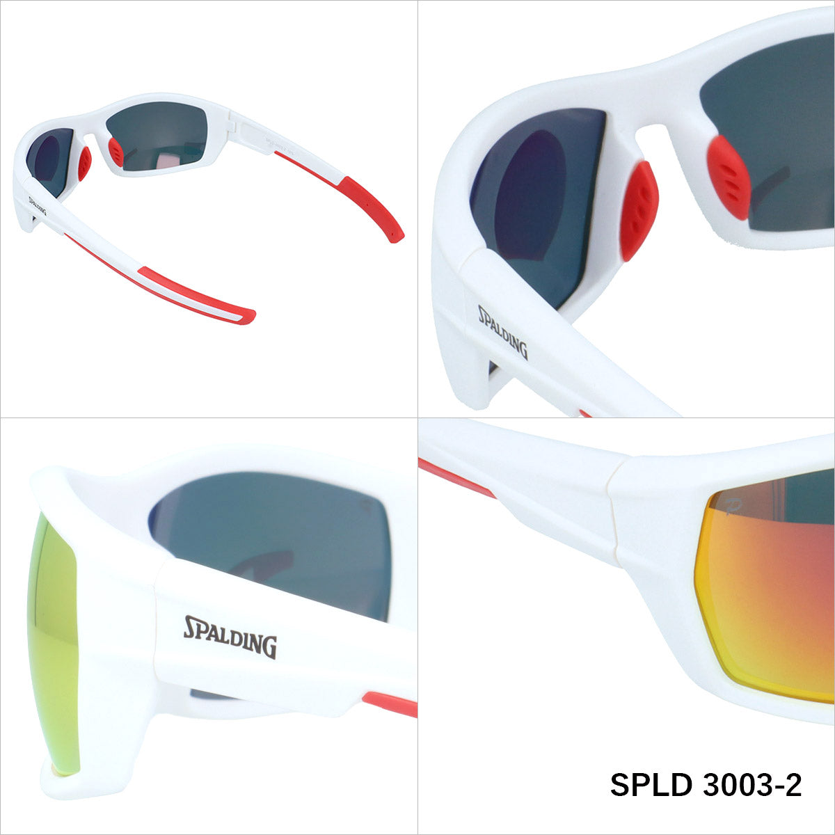【SPALDING】 偏光 スポーツ サングラス SPLD3003