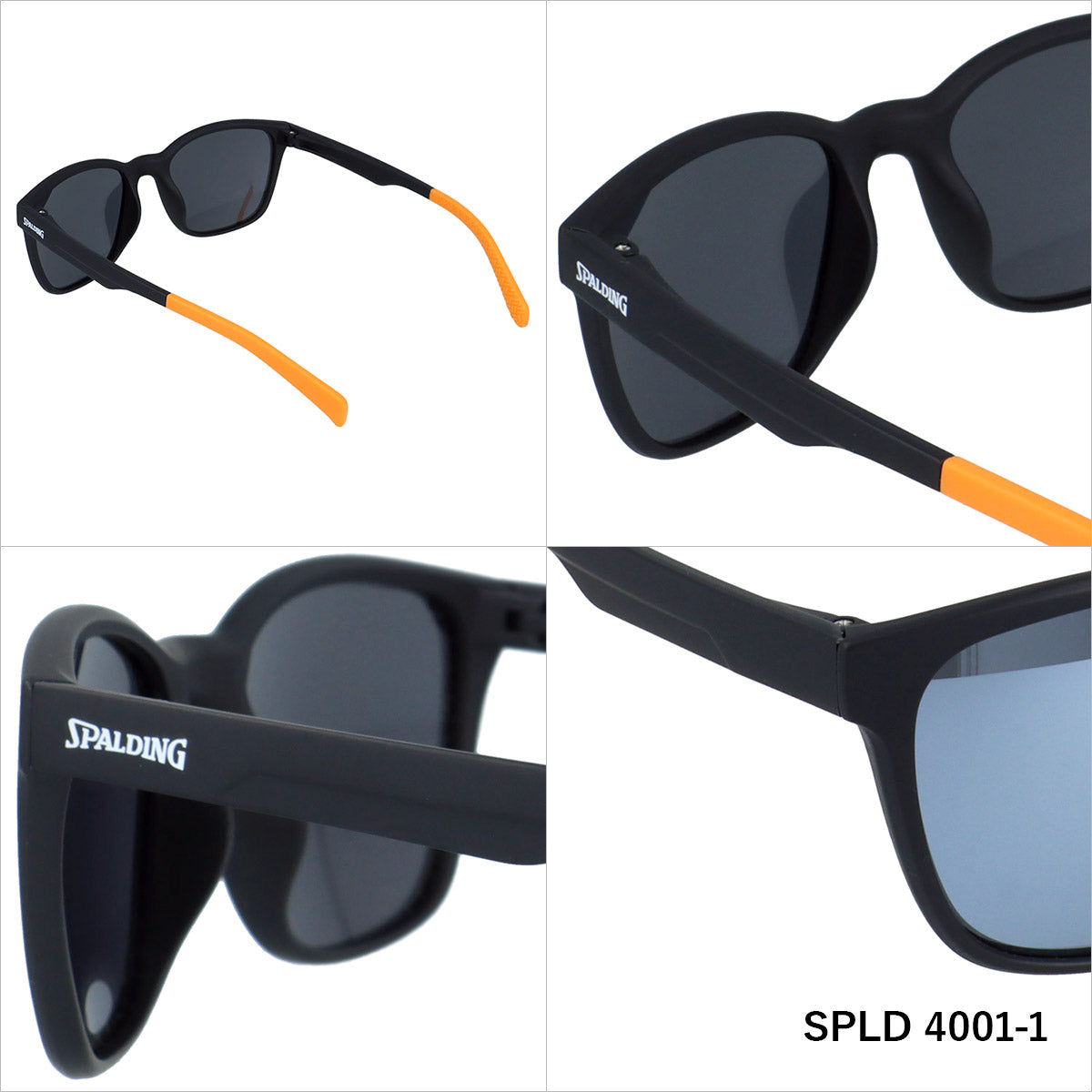 【SPALDING】 偏光 スポーツ サングラス SPLD4001
