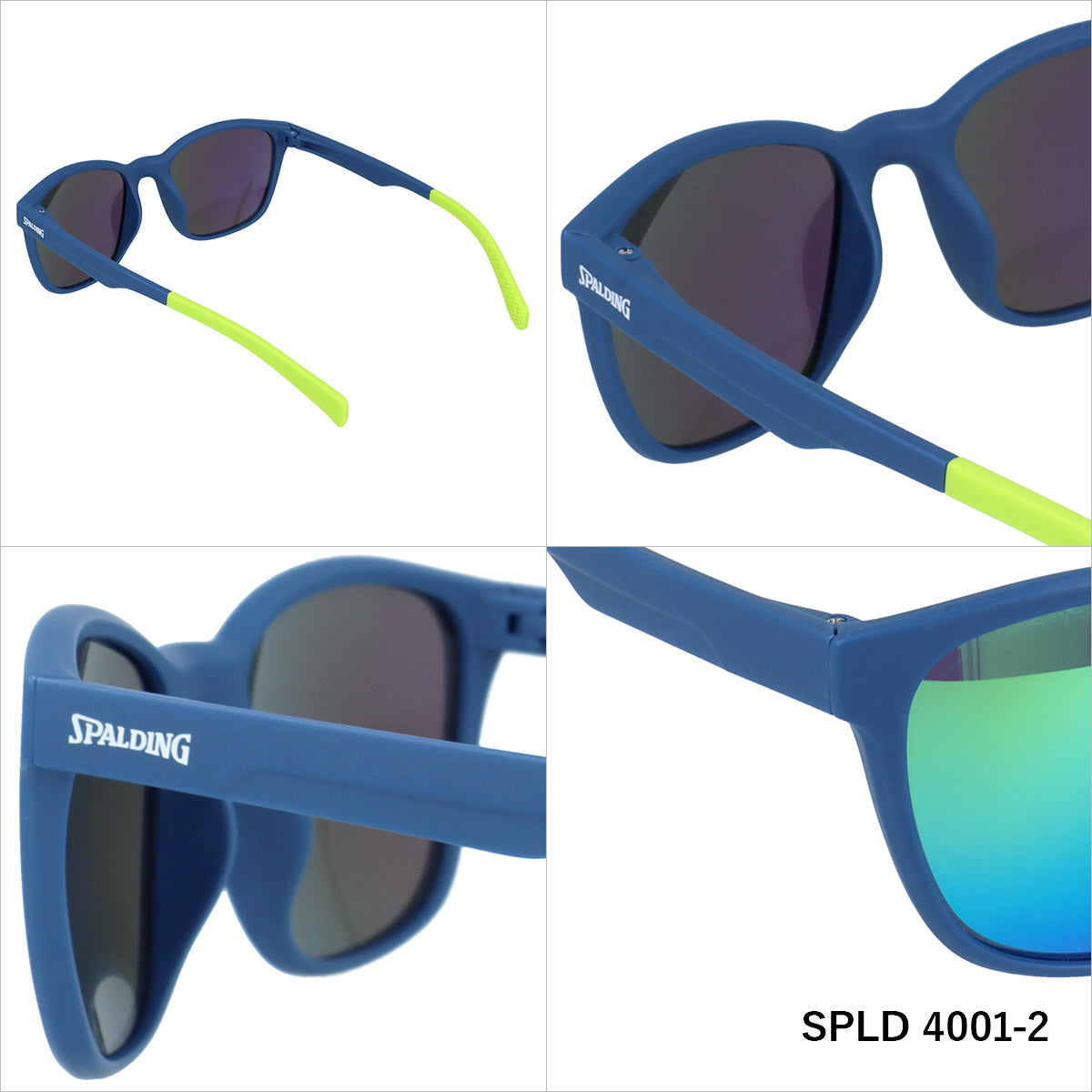 【SPALDING】 偏光 スポーツ サングラス SPLD4001