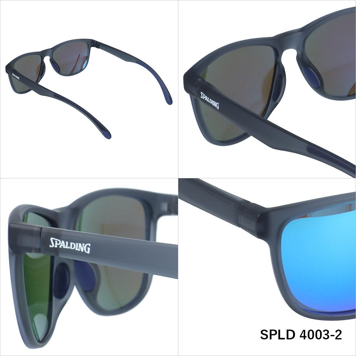 【SPALDING】 偏光 カジュアル サングラス SPLD4003