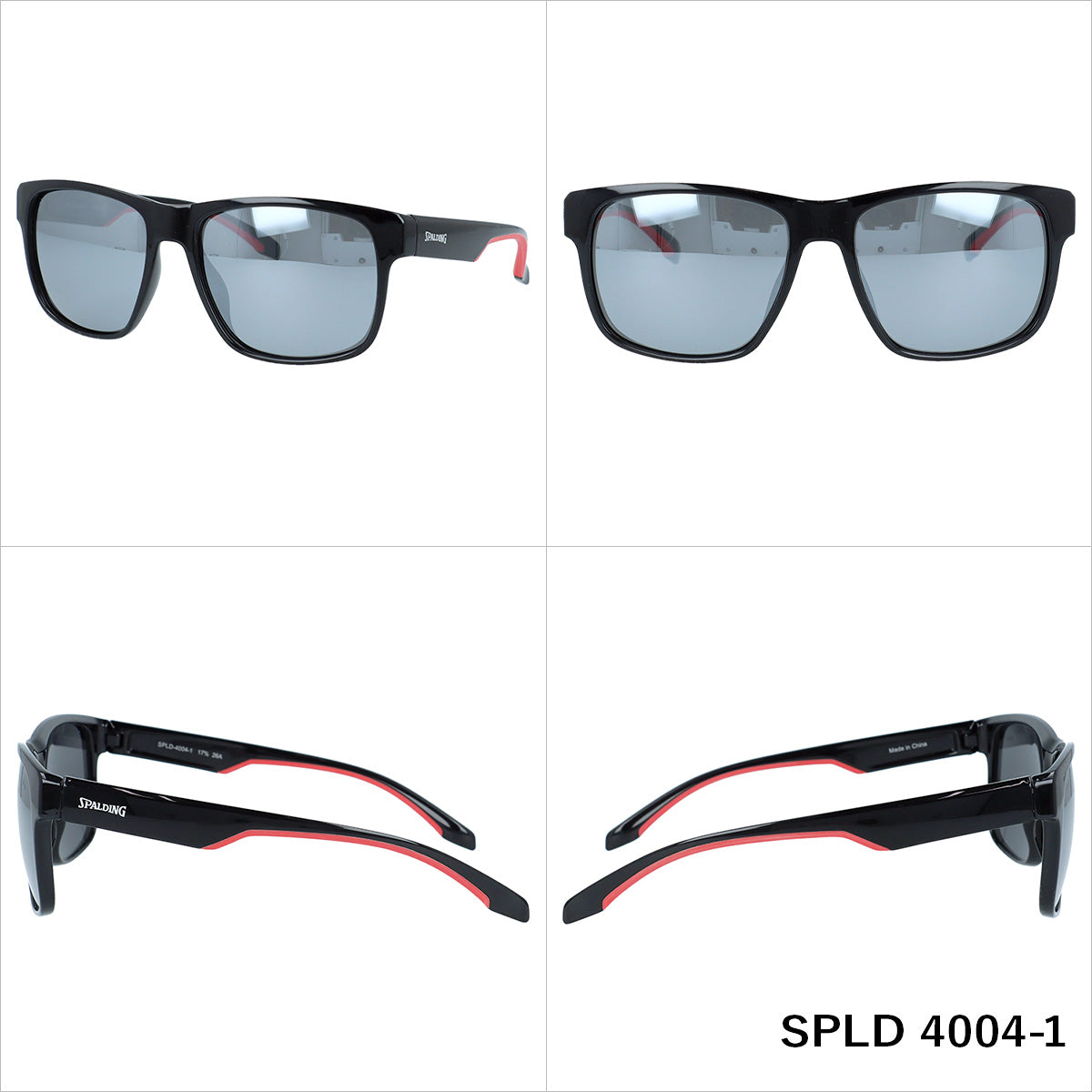 【SPALDING】 偏光 カジュアル サングラス SPLD4004