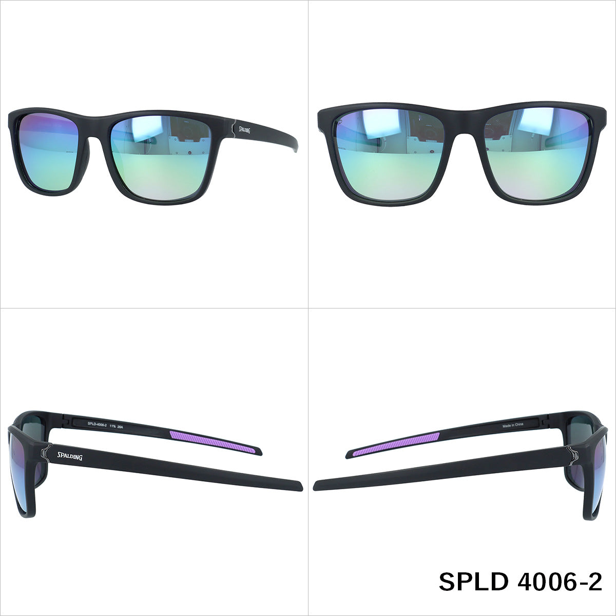【SPALDING】 偏光 カジュアル サングラス SPLD4006