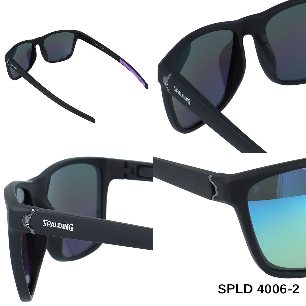 【SPALDING】 偏光 カジュアル サングラス SPLD4006