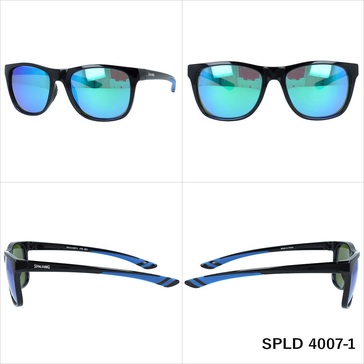 【SPALDING】 偏光 カジュアル サングラス SPLD4007