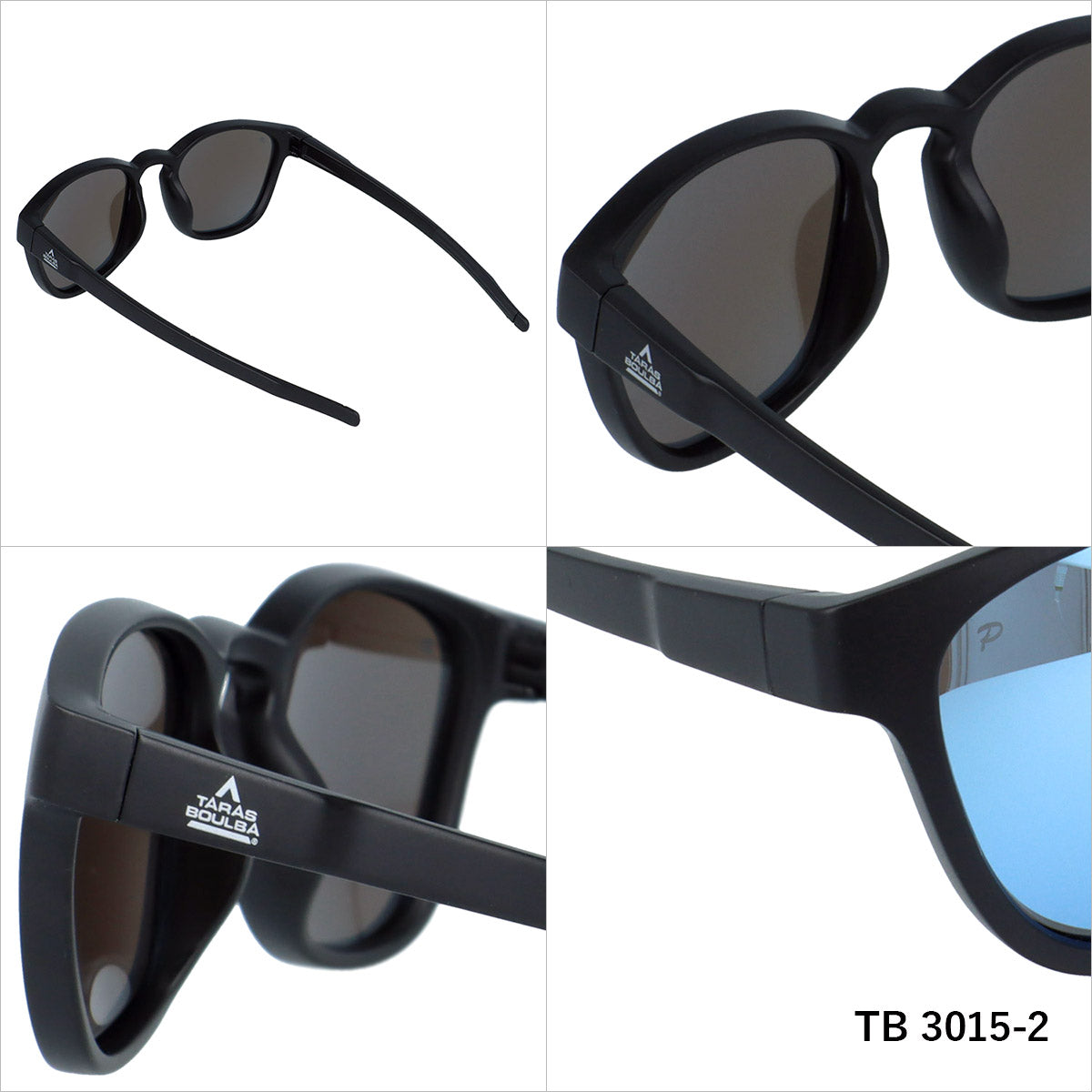 【TARASBOULBA】 偏光 カジュアル サングラス TB3015